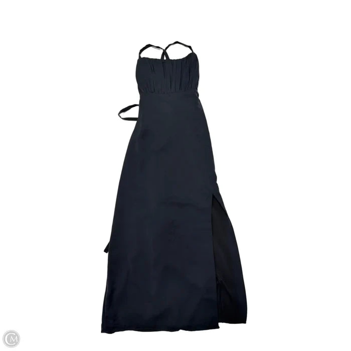 Dress Party Midi By Abercrombie And Fitch In Black, Size: S