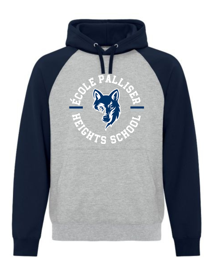 Youth small / Hoodie / Grey/Navy