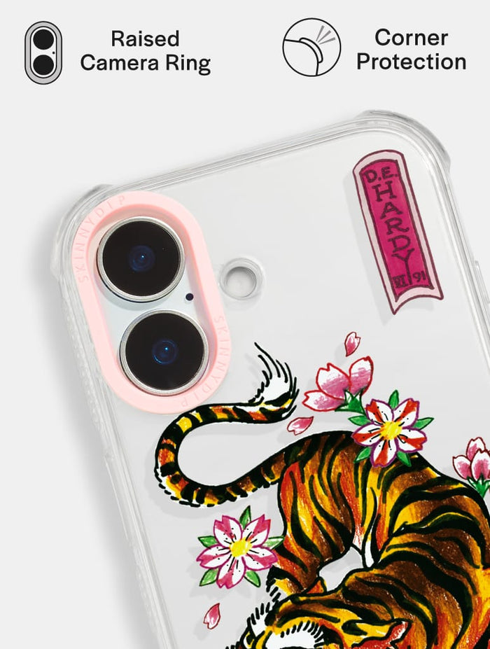Ed Hardy x Skinnydip Tiger Shock iPhone Case Phone Cases Skinnydip London