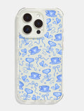 Espresso Blue Bow Shock iPhone Case Phone Cases Skinnydip London