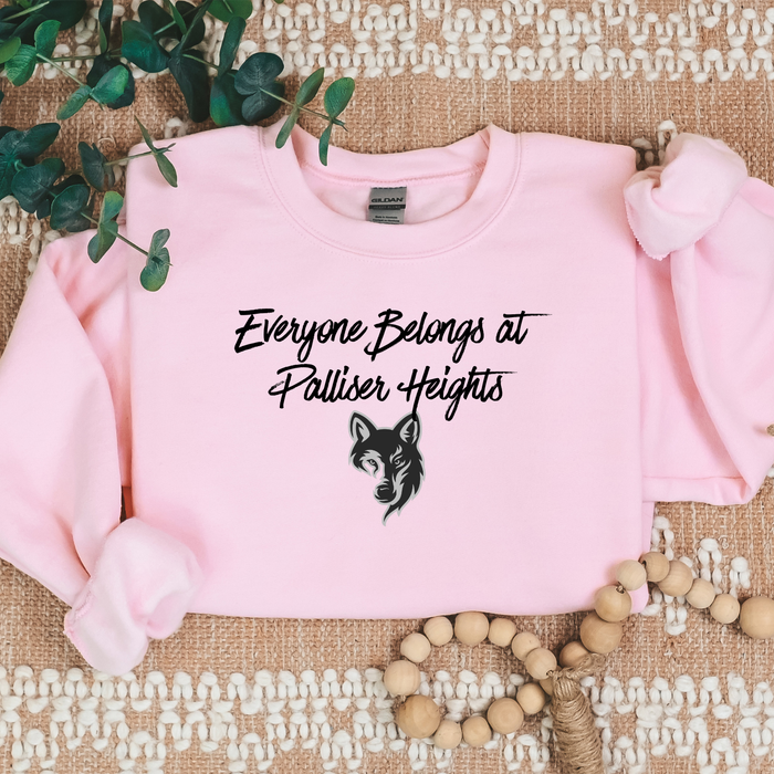 Everyone Belongs at Palliser Heights Crewneck