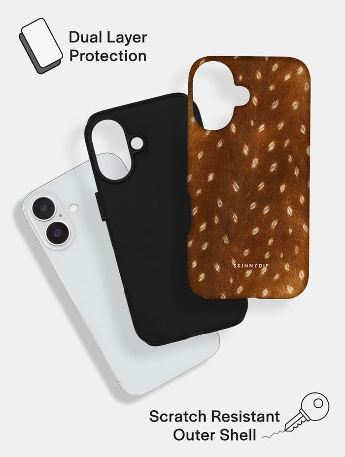 Fawn Print Ultra Protective iPhone Case Phone Cases Skinnydip London