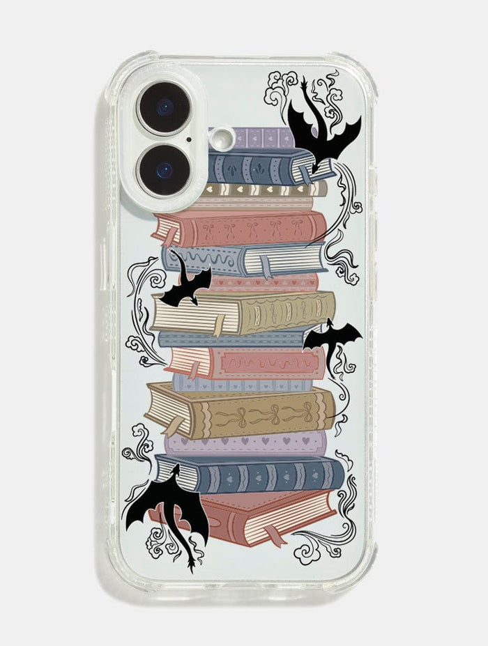 Fourth Wing Library Shock iPhone Case Phone Cases Skinnydip London
