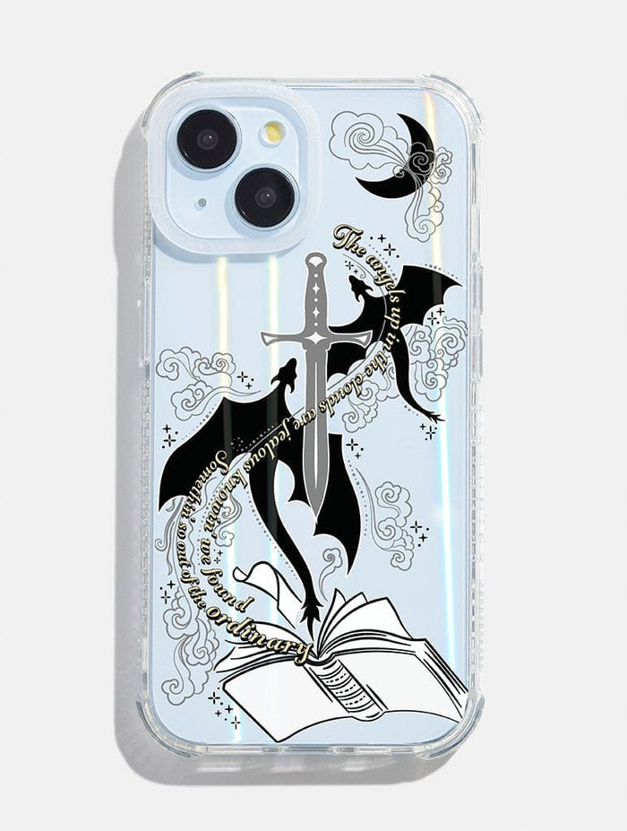 Fourth Wing Out Of The Ordinary Shock iPhone Case Phone Cases Skinnydip London