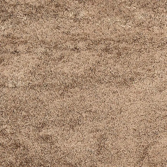 Frame Contemporary Shag Area Rug – Brown Denmark Home