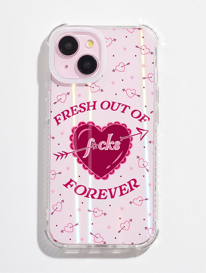 Fresh Out Of F*cks Forever Shock iPhone Case Phone Cases Skinnydip London