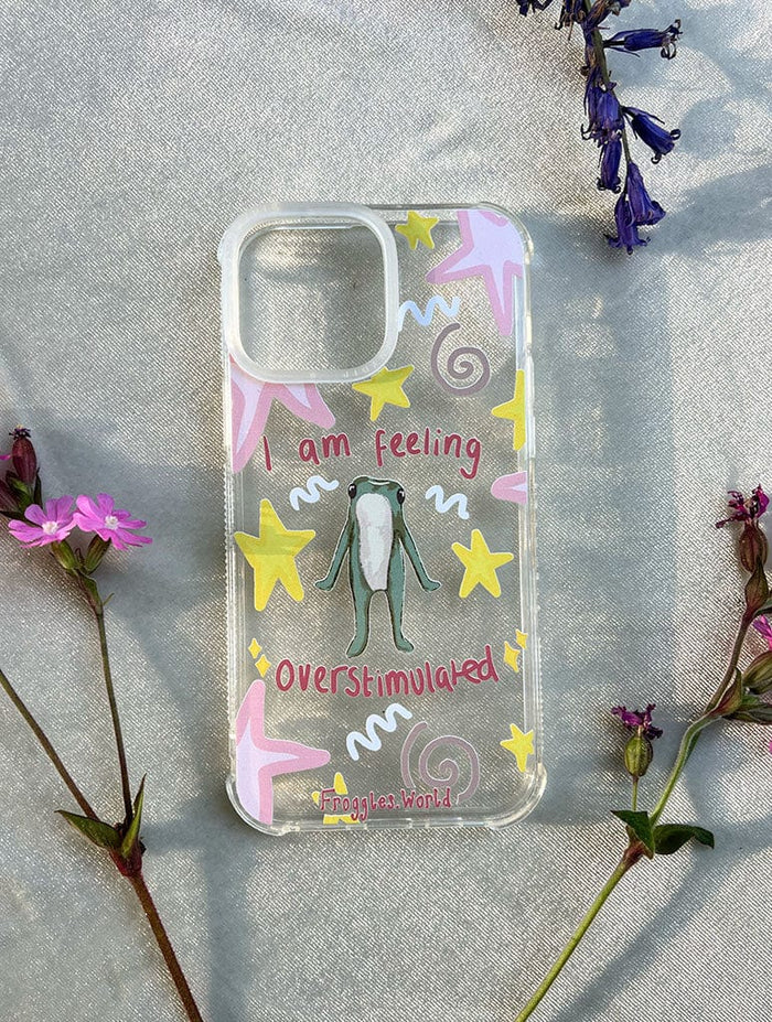 Froggles World x Skinnydip Overstimulated Frog Shock iPhone Case Phone Cases Skinnydip London