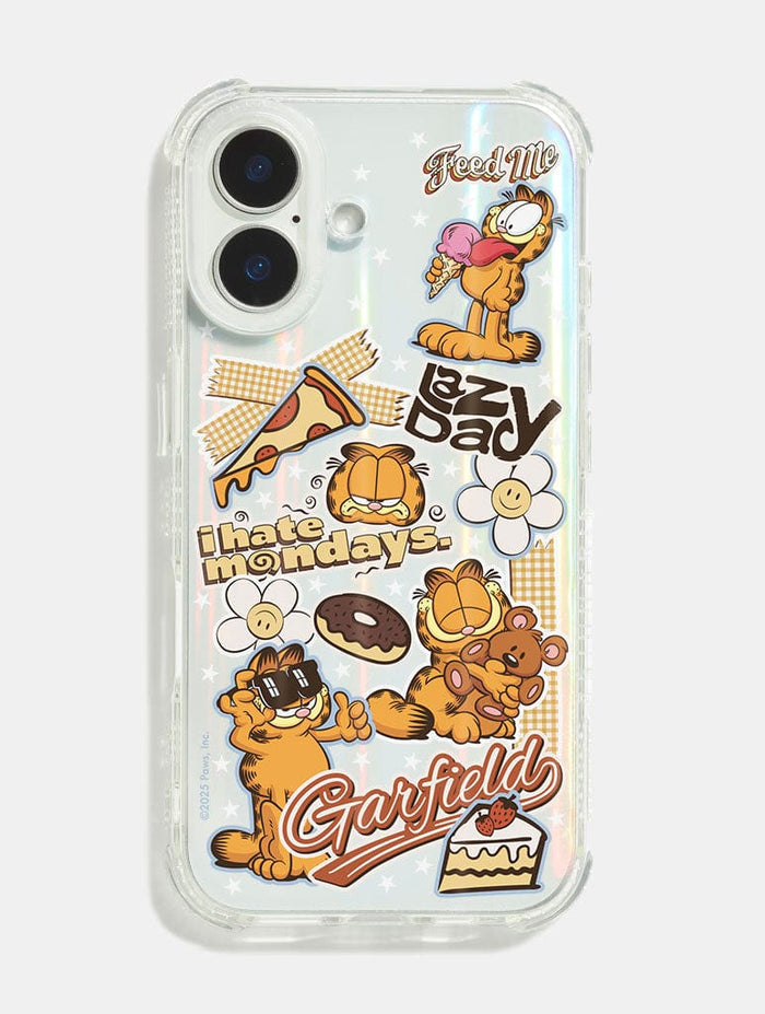 Garfield x Skinnydip Sticker Shock iPhone Case Phone Cases Skinnydip London