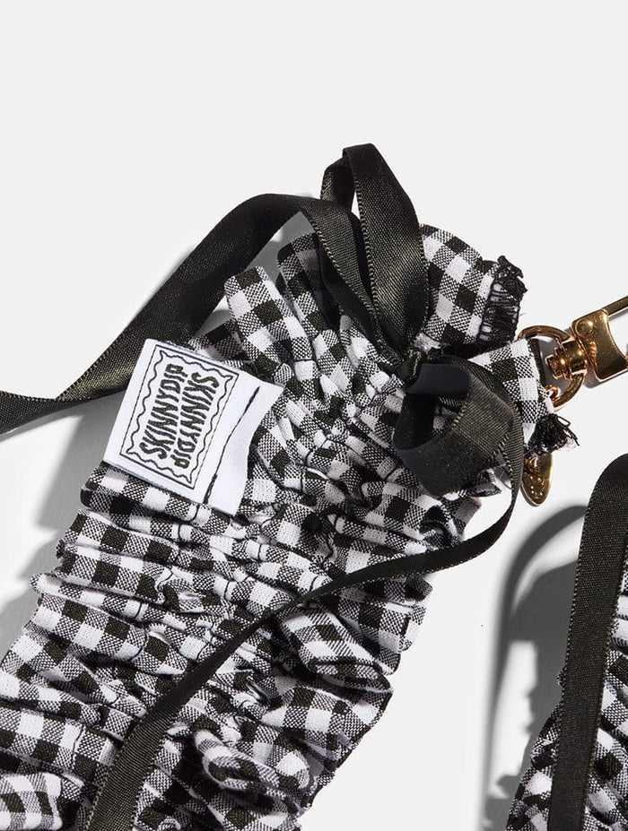Gingham Ruffle Cross Body Strap Phone Grips Skinnydip London