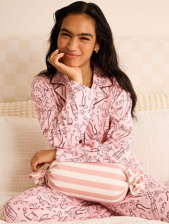 Girl Dinner Pyjama Set Lingerie & Nightwear Skinnydip London