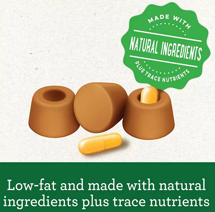 Greenies Pill Pockets Capsule-Size Natural Dog Treats, Chicken Flavor (3 - 7.9 oz. Pouches) - Eshop House LLC