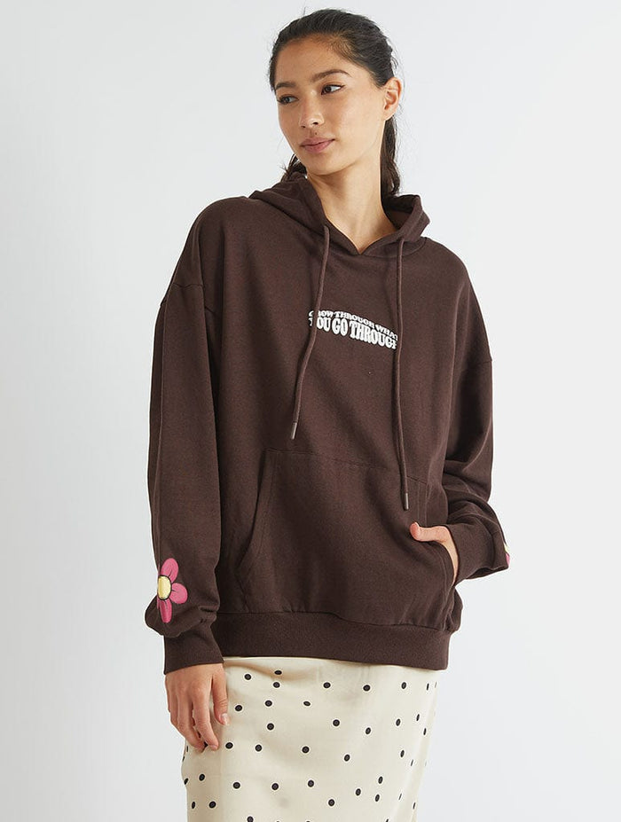 Grow Through What You Go Through Hoodie Hoodies & Sweatshirts Skinnydip London