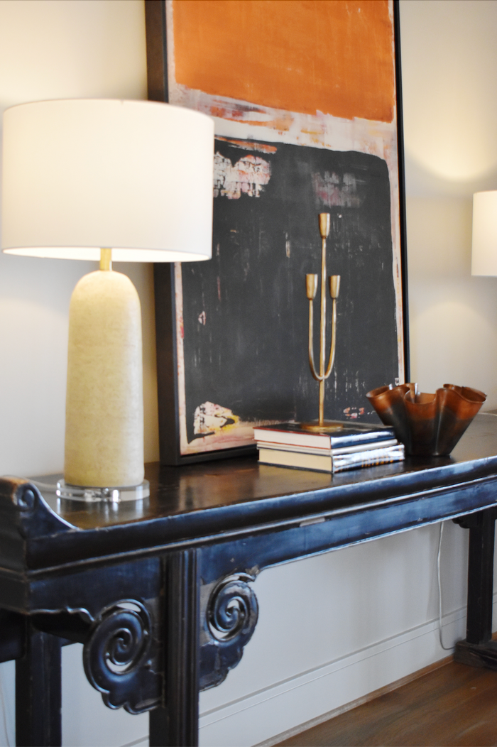 Hand-Forged Metal Candelabra with Antique Finish