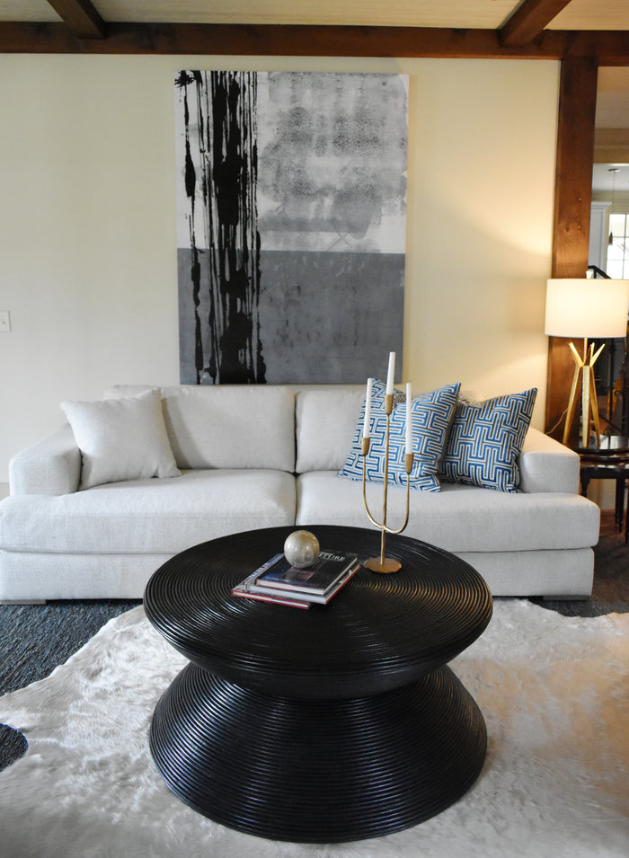 Hand-Forged Metal Candelabra with Antique Finish