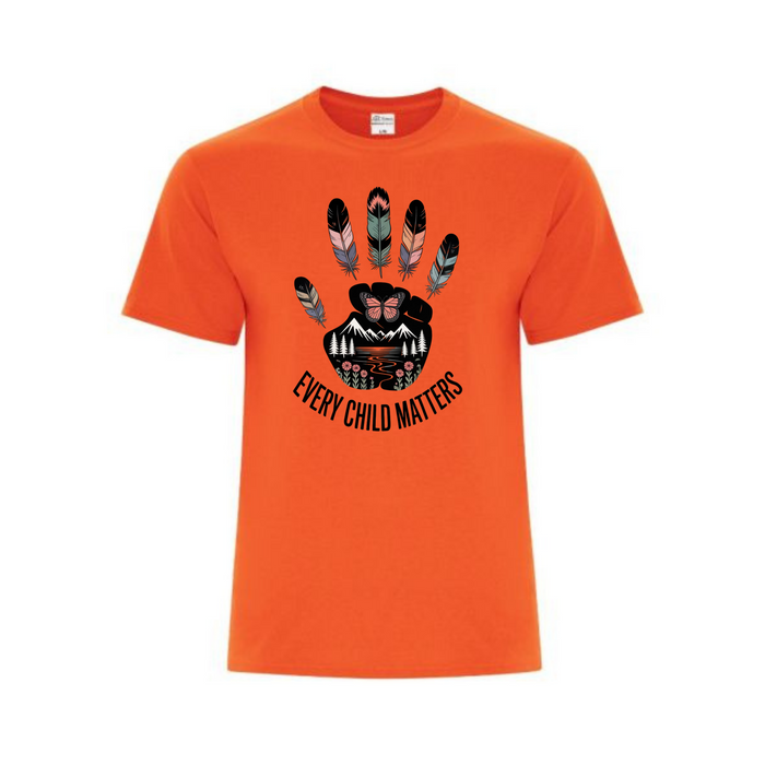 Handprint butterfly Every Child Matters shirt