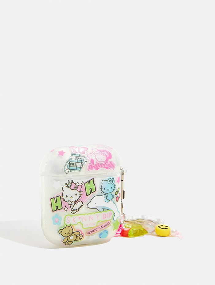 Hello Kitty x Skinnydip Retro Sticker AirPods Case AirPods Cases Skinnydip