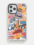 Hot Wheels Sticker Shock iPhone Case Phone Cases Skinnydip London