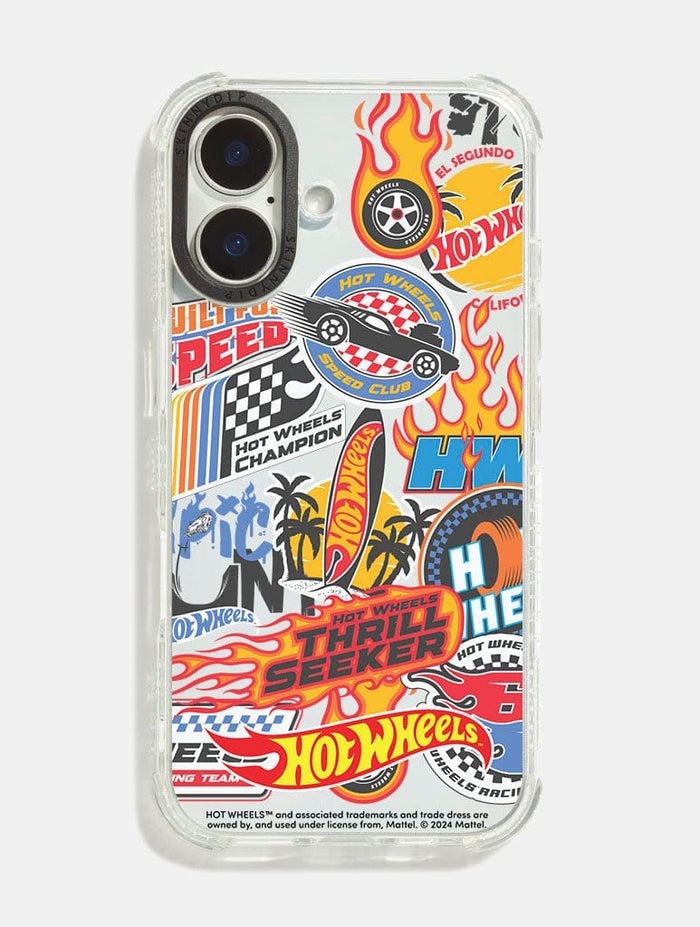 Hot Wheels Sticker Shock iPhone Case Phone Cases Skinnydip London