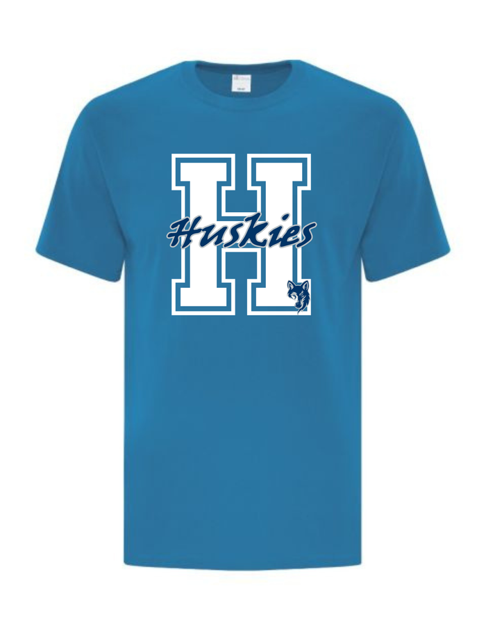 Huskies H Design T shirt
