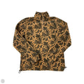 Jacket 1/4 Zip Fleece In Brown, Size: S