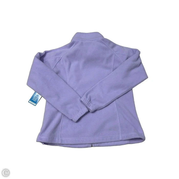 Jacket Fleece By Columbia In Purple, Size: Xl