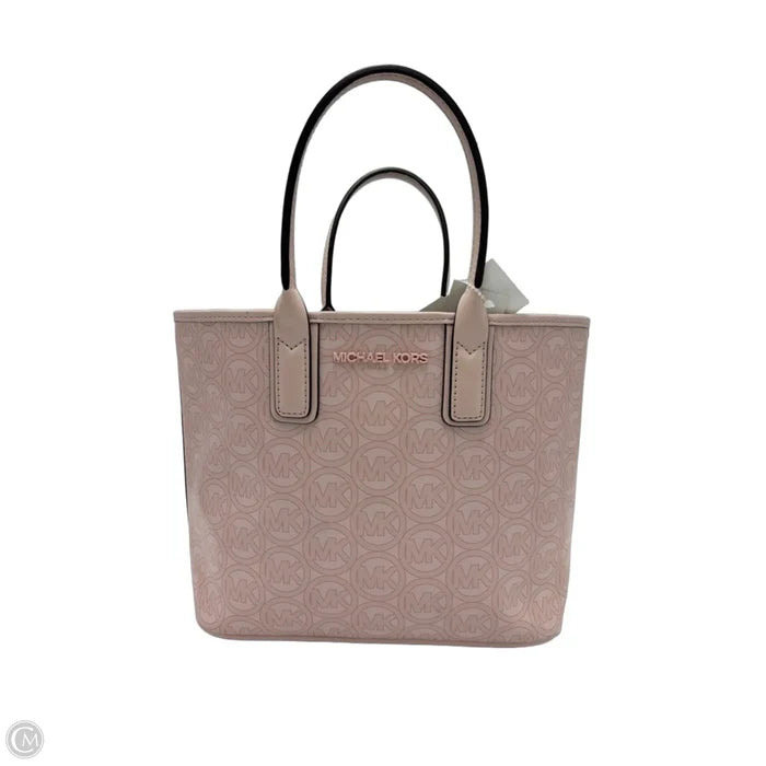 Michael Kors Jacquard Logo Designer Handbag
