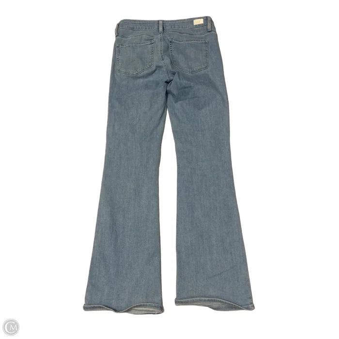 Jeans Boot Cut By Paige In Blue Denim, Size: 4