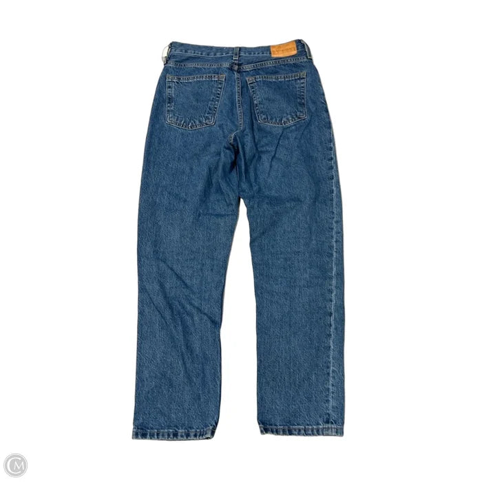 Jeans Straight By Everlane In Blue Denim, Size: 2