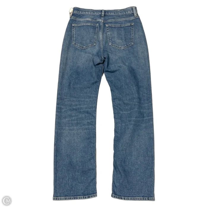 Jeans Straight By J. Crew In Blue Denim, Size: 4