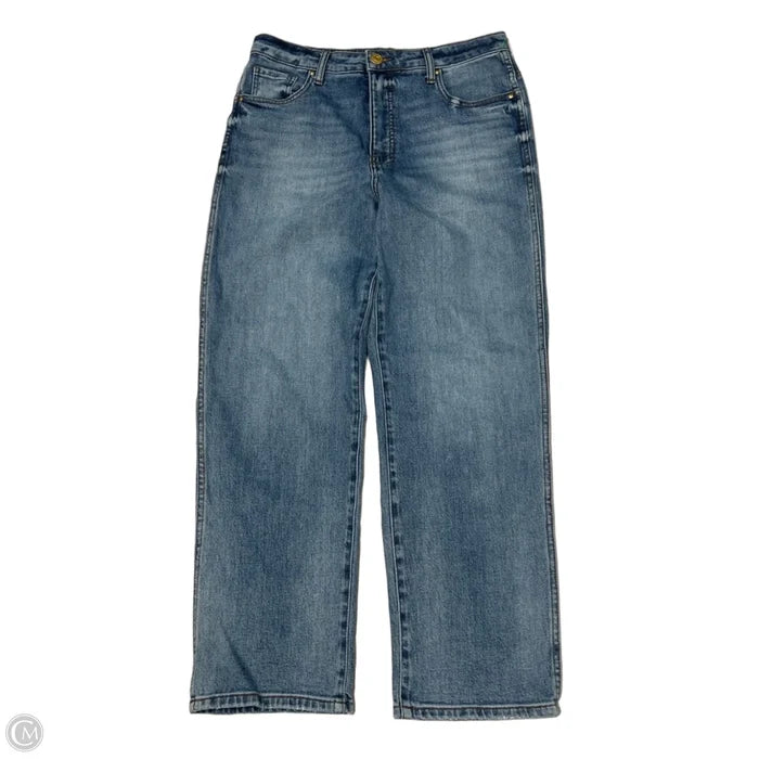 Jeans Straight By Kut In Blue Denim, Size: 6
