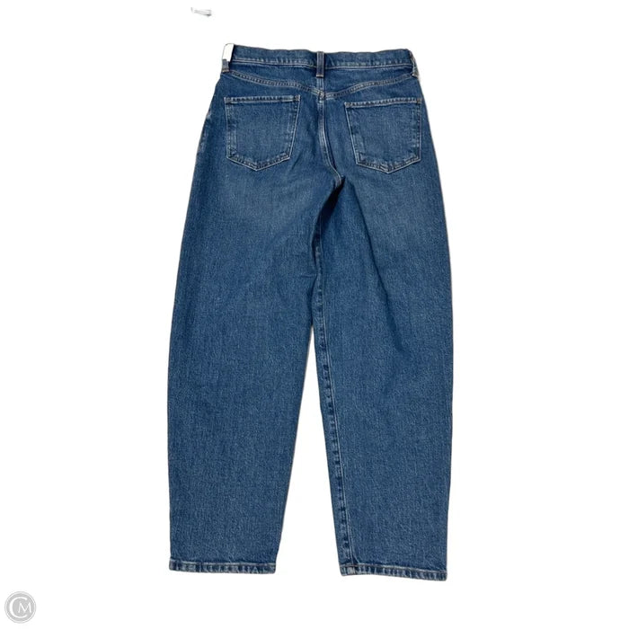 Jeans Wide Leg By Banana Republic In Blue, Size: 4