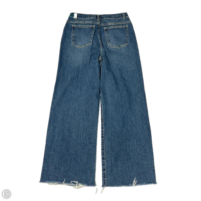 Jeans Wide Leg By Habitual In Blue, Size: 4