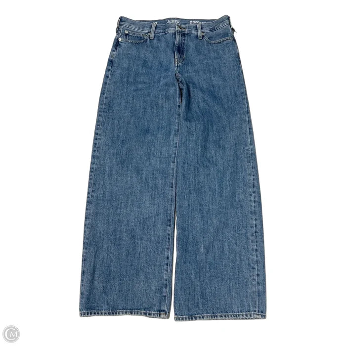 Jeans Wide Leg By J. Crew In Blue, Size: 4