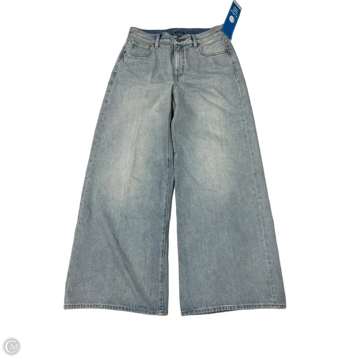 Jeans Wide Leg By J. Crew In Blue, Size: 4