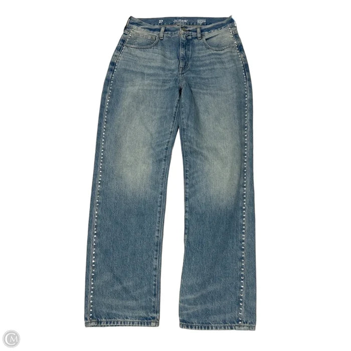 Jeans Wide Leg By J. Crew In Blue, Size: 4