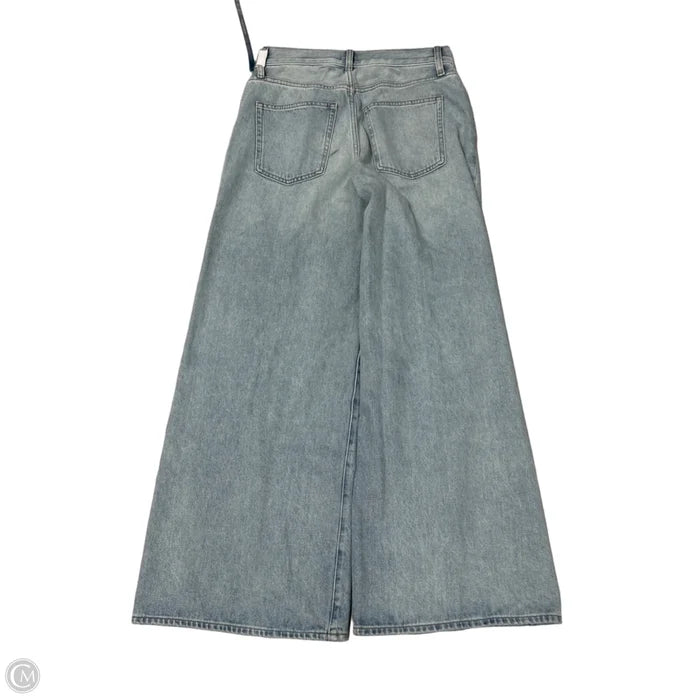 Jeans Wide Leg By J. Crew In Blue, Size: 4