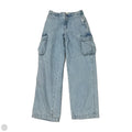 Jeans Wide Leg By Madewell In Blue Denim, Size: Xxs
