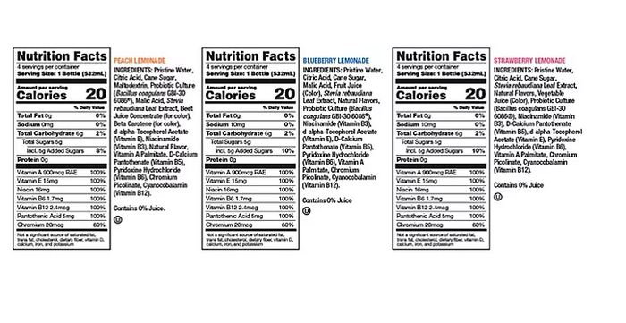 Karma Lemonade Probiotic Water Variety Pack (18 fl. oz., 12 pk.) - Eshop House LLC
