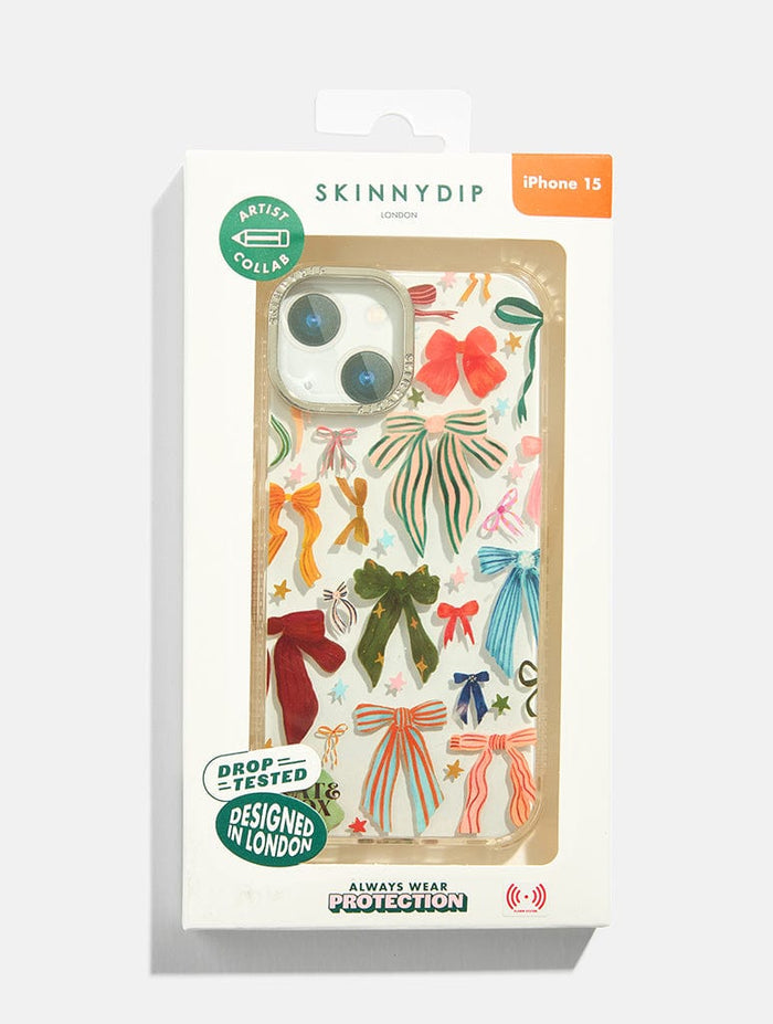 Katie Fox x Skinnydip Bow Case Phone Cases Skinnydip London