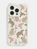 Katie Foylan x Skinnydip Capybara Shock iPhone Case Phone Cases Skinnydip London