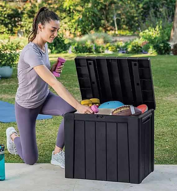 Keter Urban 30-Gallon Outdoor Deck Box/Storage Table