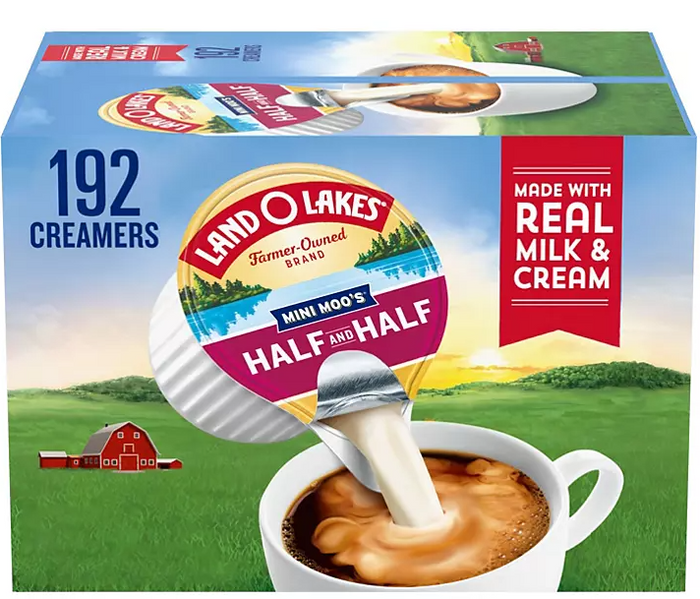 Land O'Lakes Mini Moo's Half and Half (192 ct.) - Eshop House LLC