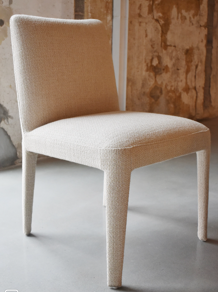 Larry Leg Chair in Oatmeal - 2024