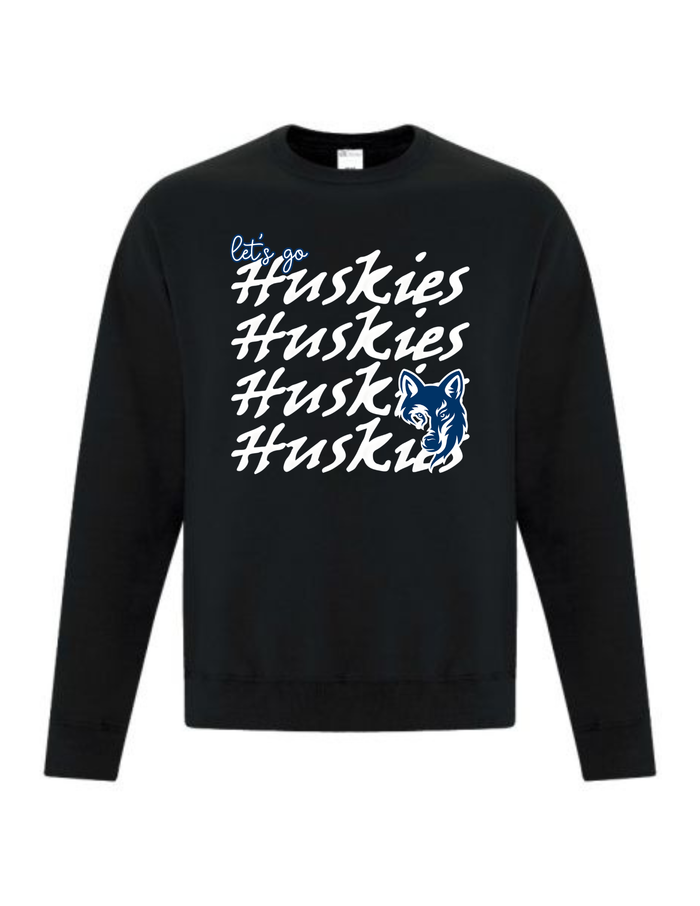 Let's go Huskies Crewneck or Hoodie