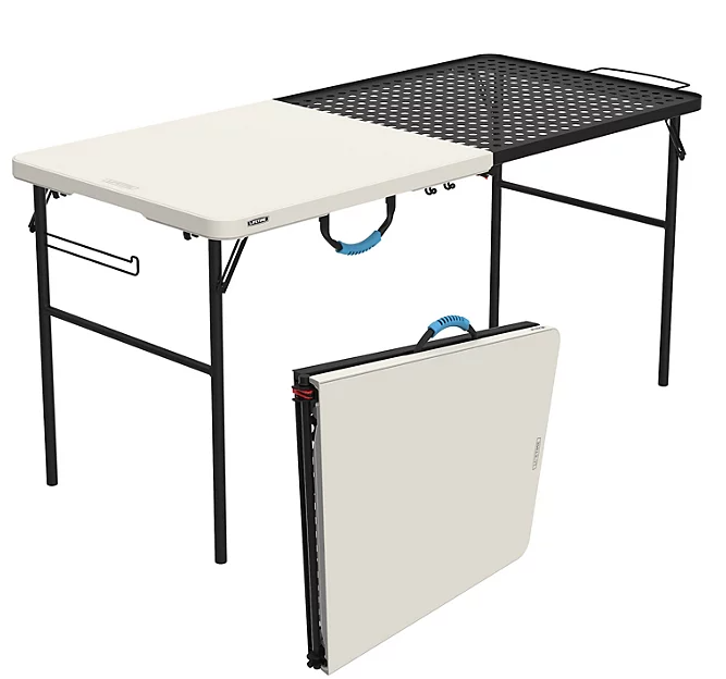 Lifetime 5-ft Fold-in-Half Camping Table