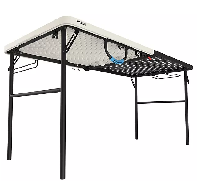 Lifetime 5-ft Fold-in-Half Camping Table