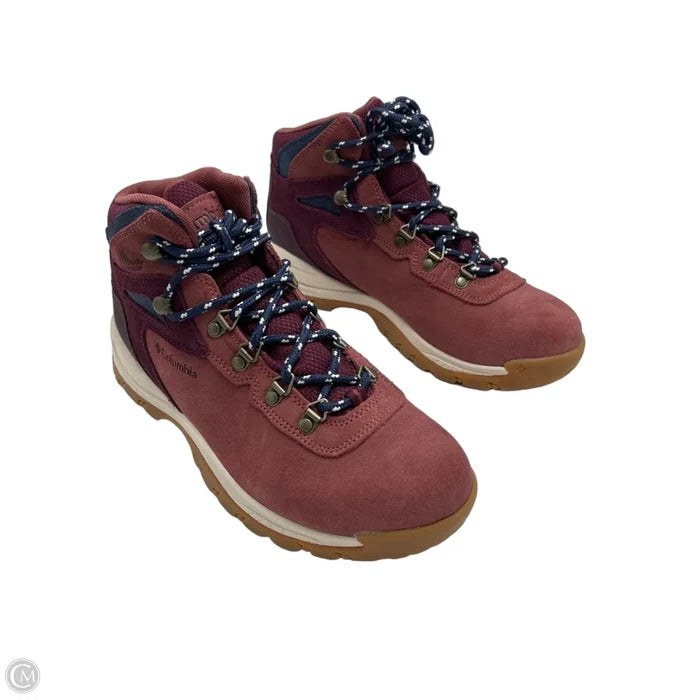 Like New! Shoes Hiking By Columbia In Pink, Size: 9