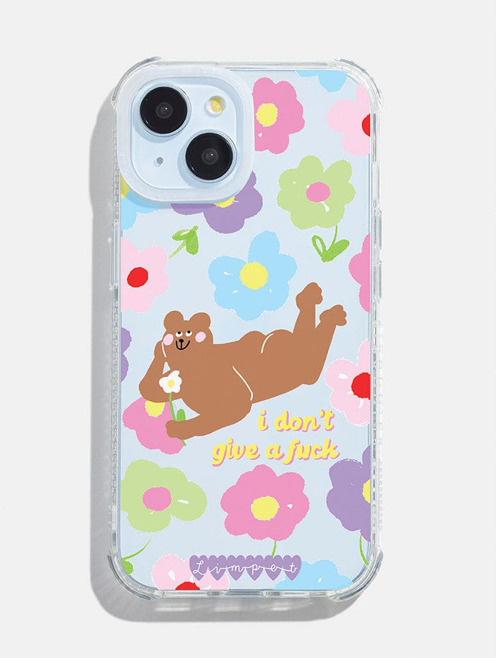 Limpet x Skinnydip I Don't Give a Fuck Shock iPhone Case Phone Cases Skinnydip London