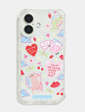 Limpet x Skinnydip Stop Worrying About Silly Shit Shock iPhone Case Phone Cases Skinnydip London