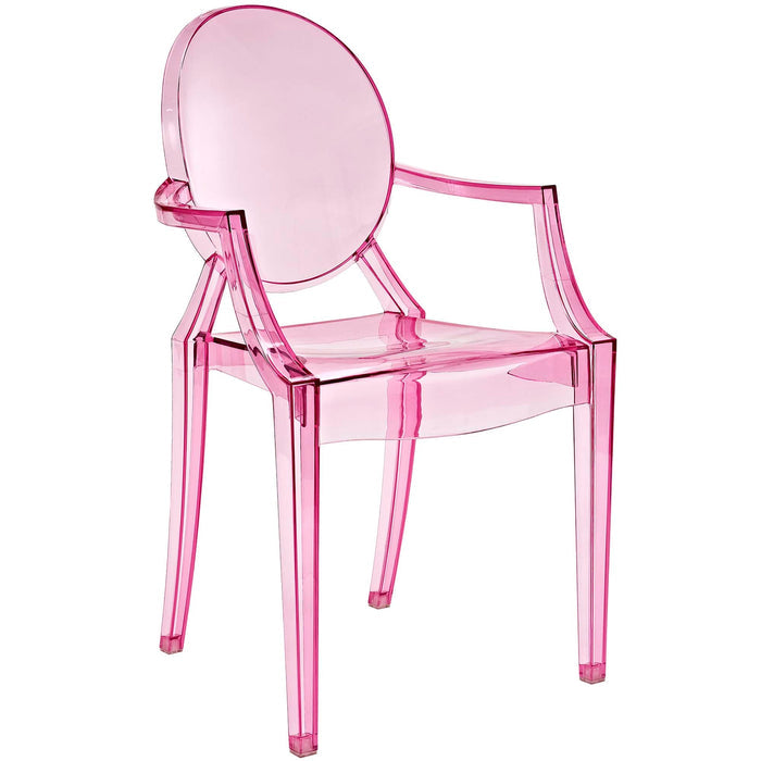 Lucien Arm Dining Chair - Clear (Copy) Denmark Home